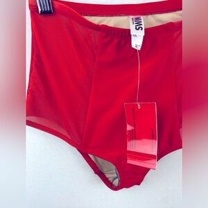 American Apparel - NWT dead stock red swim shorts ♥️🇺🇸👙